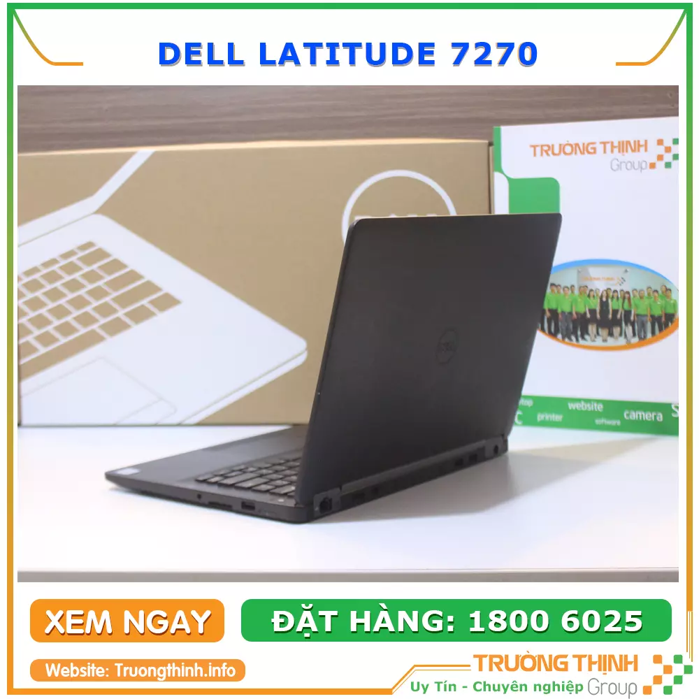 Giao diện hình ảnh mặt sau laptop Dell Latitude 7270 i5 | Vi Tính Trường Thịnh