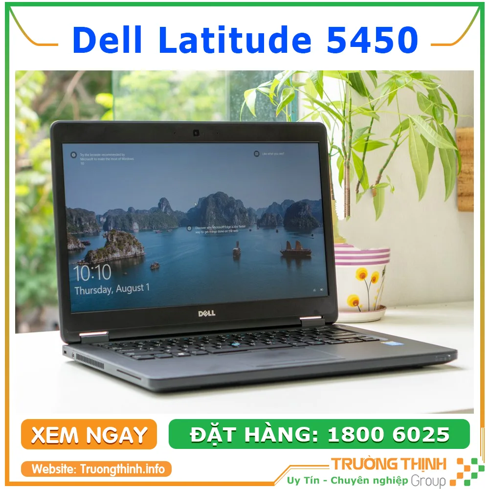 Mặt trước của laptop Dell Latitude 5450 | Vi Tính Trường Thịnh