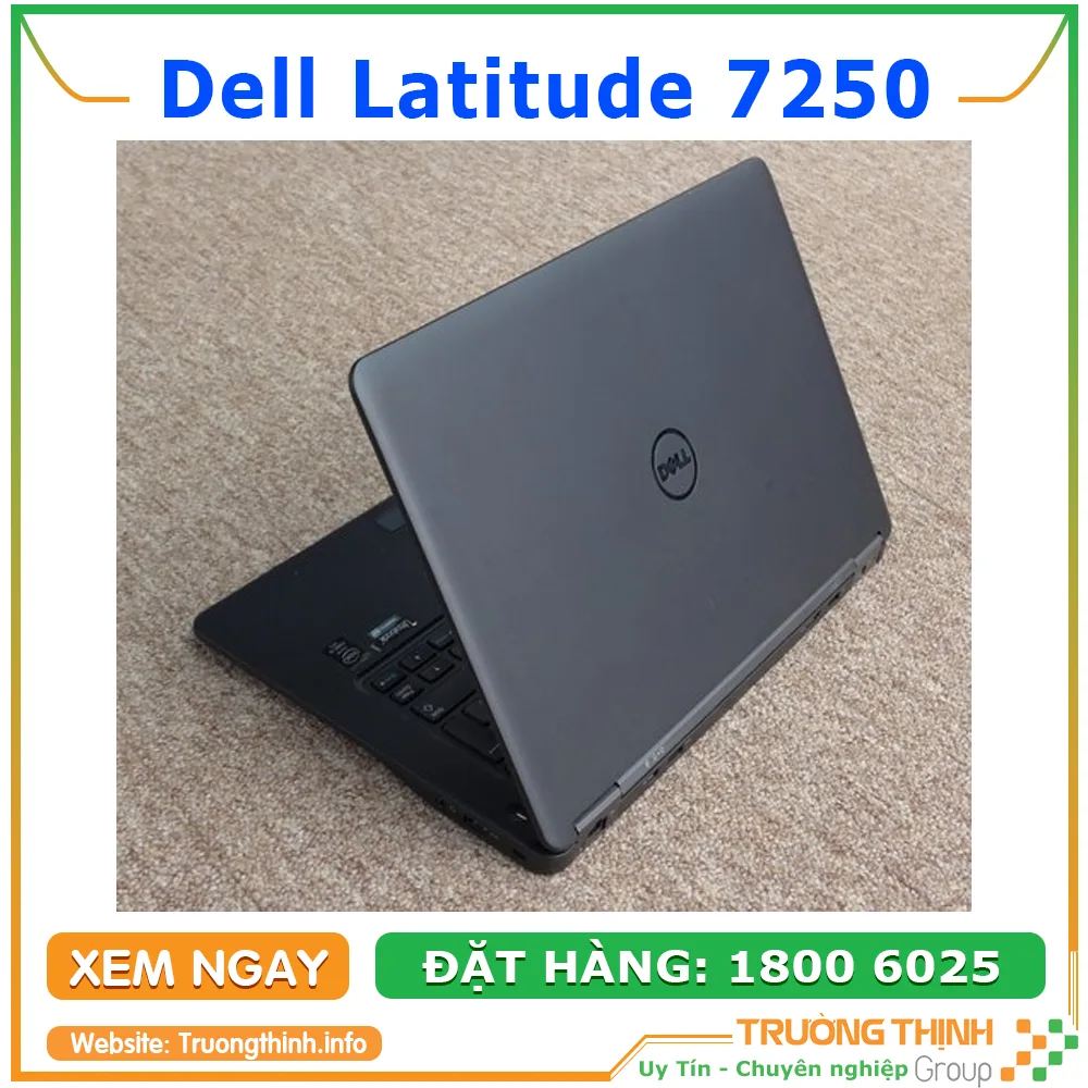Các cổng kết nối và bàn phím - Dell latitude 7250 | Vi Tính Trường Thịnh