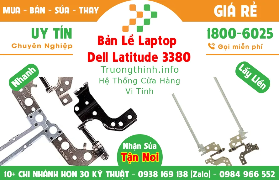 Mua Bán Bản Lề Laptop Dell Latitude 3380 | Vi Tính Trường Thịnh