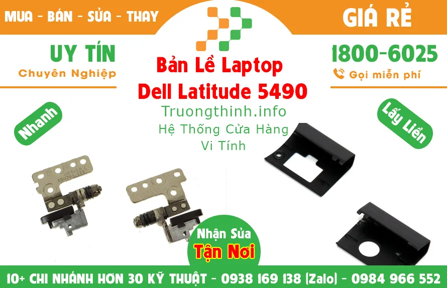 Mua Bán Bản Lề Laptop Dell Latitude 5490 | Vi Tính Trường Thịnh