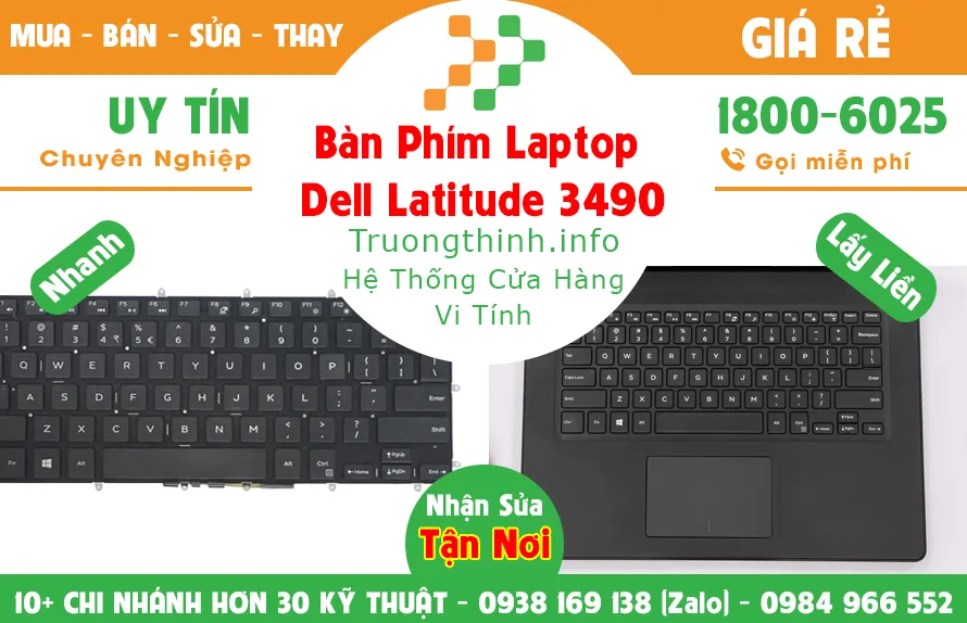 Bàn Phím Laptop Dell Precision 3490 Giá Rẻ | Vi Tính Trường Thịnh