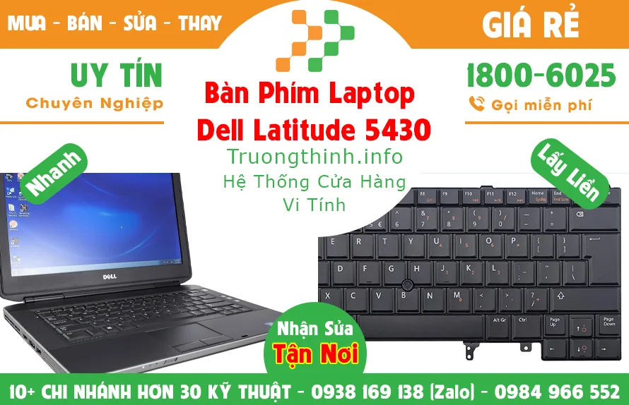 Bàn Phím Laptop Dell Precision 5430 Giá Rẻ | Vi Tính Trường Thịnh