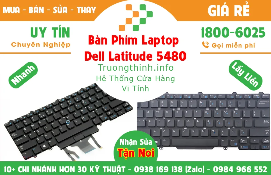 Bàn Phím Laptop Dell Precision 5480 Giá Rẻ | Vi Tính Trường Thịnh