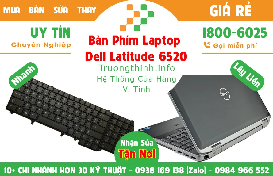 Bàn Phím Laptop Dell Precision 6520 Giá Rẻ | Vi Tính Trường Thịnh