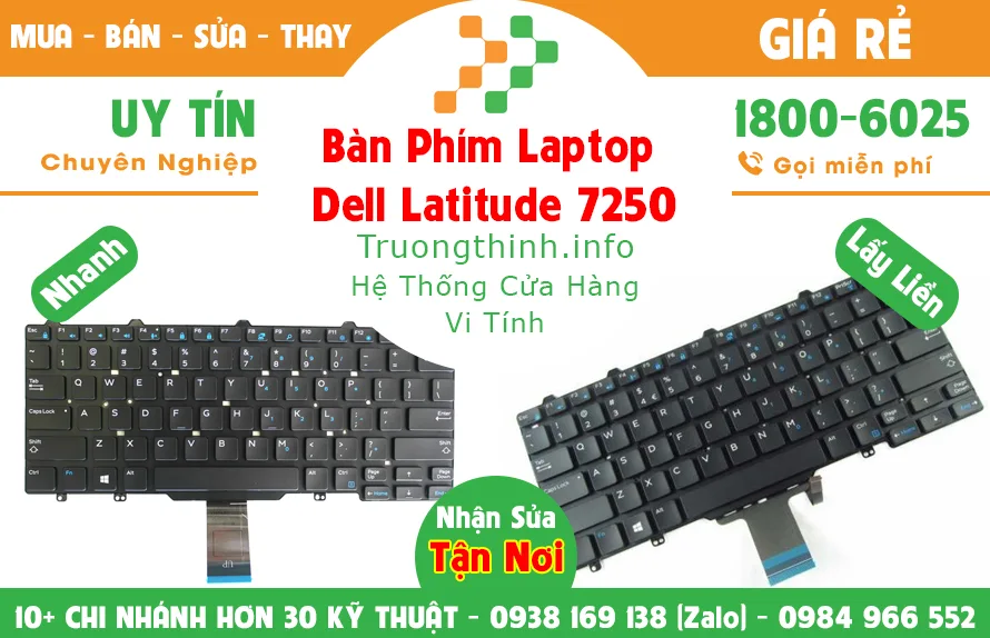 Bàn Phím Laptop Dell Precision 7250 Giá Rẻ | Vi Tính Trường Thịnh