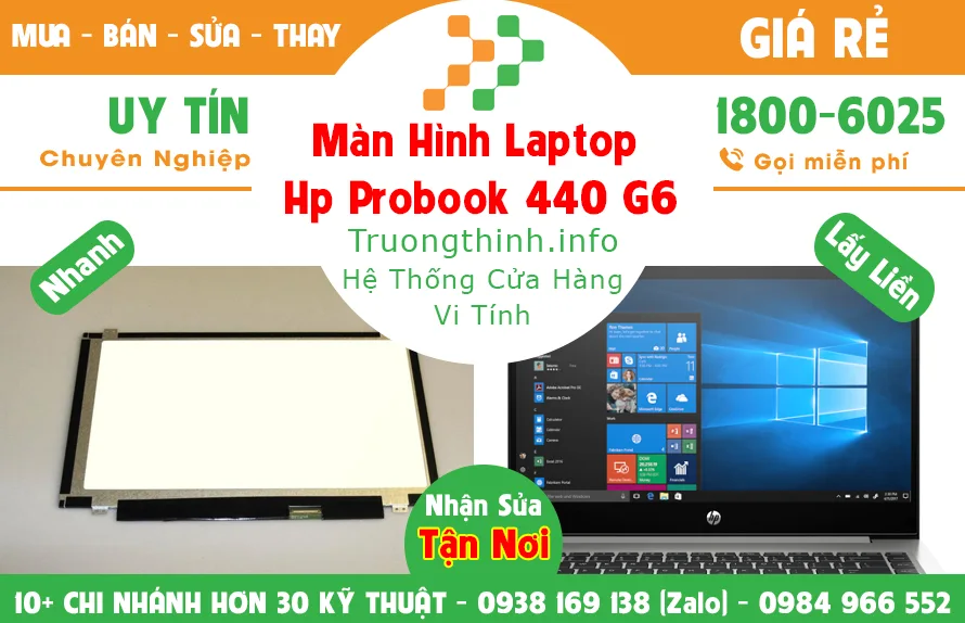 Màn Hình Laptop Hp probook 440 g6 Giá Rẻ - Vi Tính Trường Trịnh