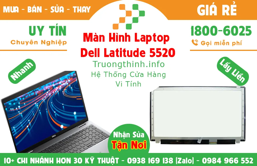 Màn Hình Laptop Dell Precision 5520 Giá Rẻ - Vi Tính Trường Trịnh