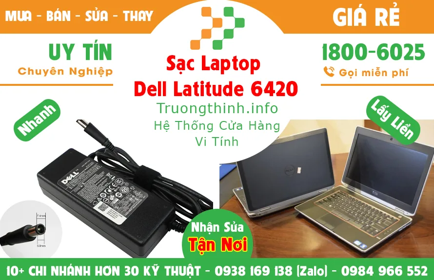 Sạc Laptop Dell Precision 6420 Giá Rẻ - Vi Tính Trường Thịnh