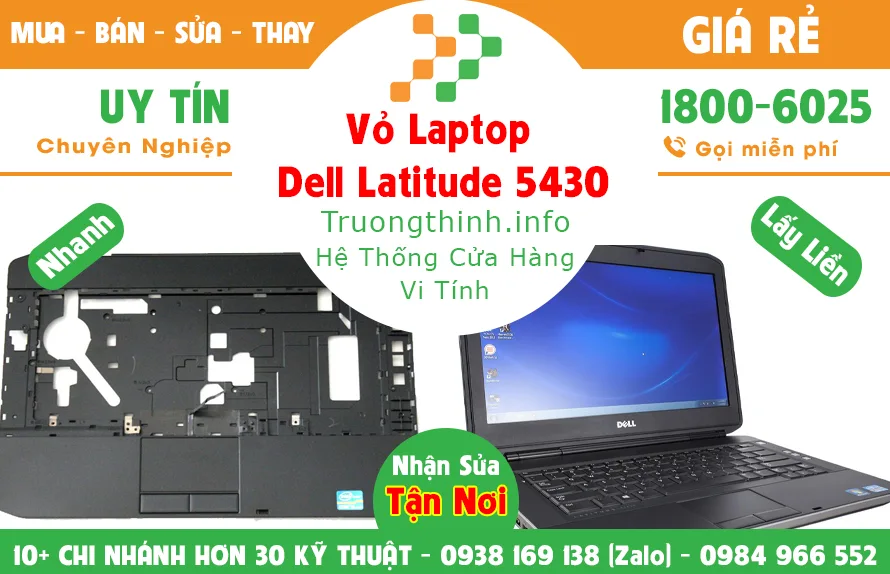 Vỏ Laptop Dell Latitude 5430 Giá Rẻ | Vi Tính Trường Thịnh Vỏ Laptop Dell Latitude 5430 Giá Rẻ | Vi Tính Trường Thịnh