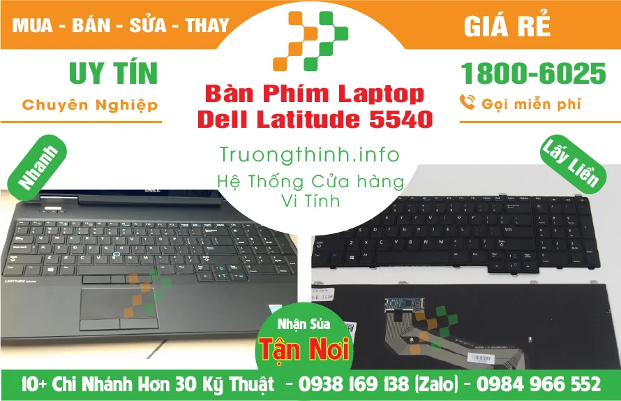 Bàn Phím Laptop Dell Latitude 5540 | Vi Tính Giá Rẻ Bàn Phím Laptop Dell Latitude 5540 | Vi Tính Giá Rẻ