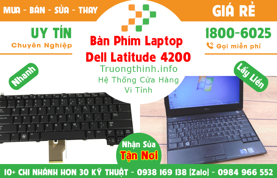 Bàn Phím Laptop Dell Latitude 4200 Giá Rẻ | Vi Tính Trường Thịnh Bàn Phím Laptop Dell Latitude 4200 Giá Rẻ | Vi Tính Trường Thịnh
