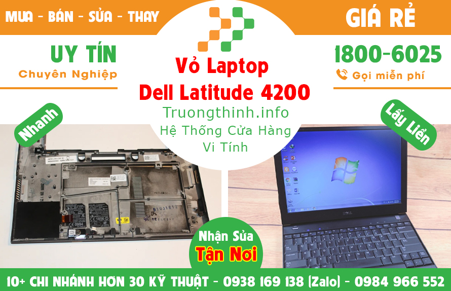 Vỏ Laptop Dell Latitude 4200 Giá Rẻ | Vi Tính Trường Thịnh