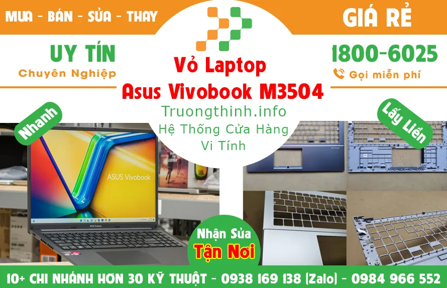 Vỏ Laptop Asus Vivobook M3504 Giá Rẻ | Vi Tính Trường Thịnh Vỏ Laptop Asus Vivobook M3504 Giá Rẻ | Vi Tính Trường Thịnh
