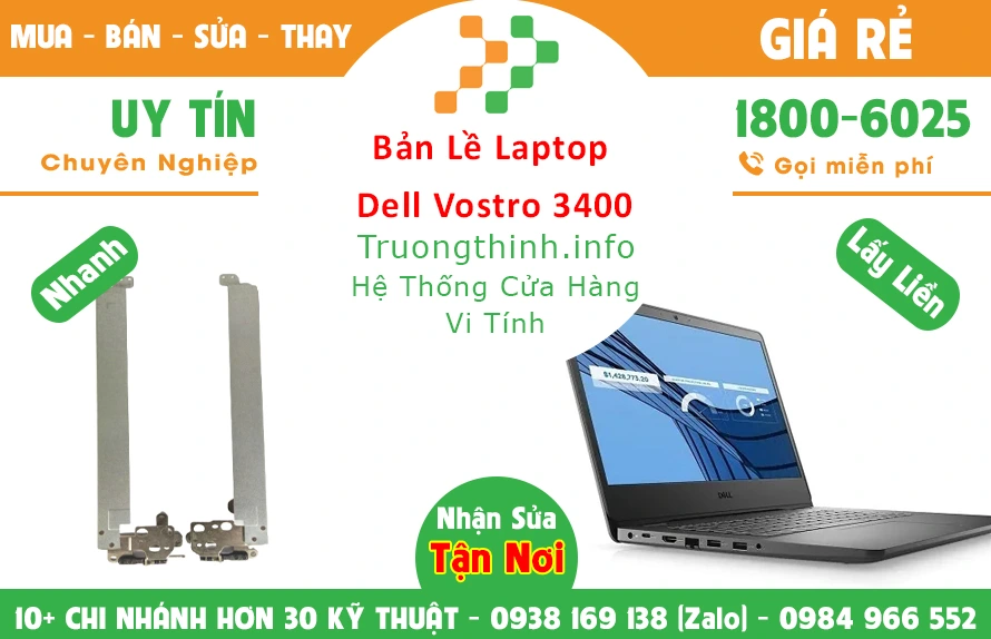 Thay Bản lề Laptop Dell Ideapad 3 Thay Bản lề Laptop Dell Ideapad 3