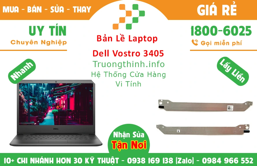 Thay Bản lề Laptop Dell Ideapad 3