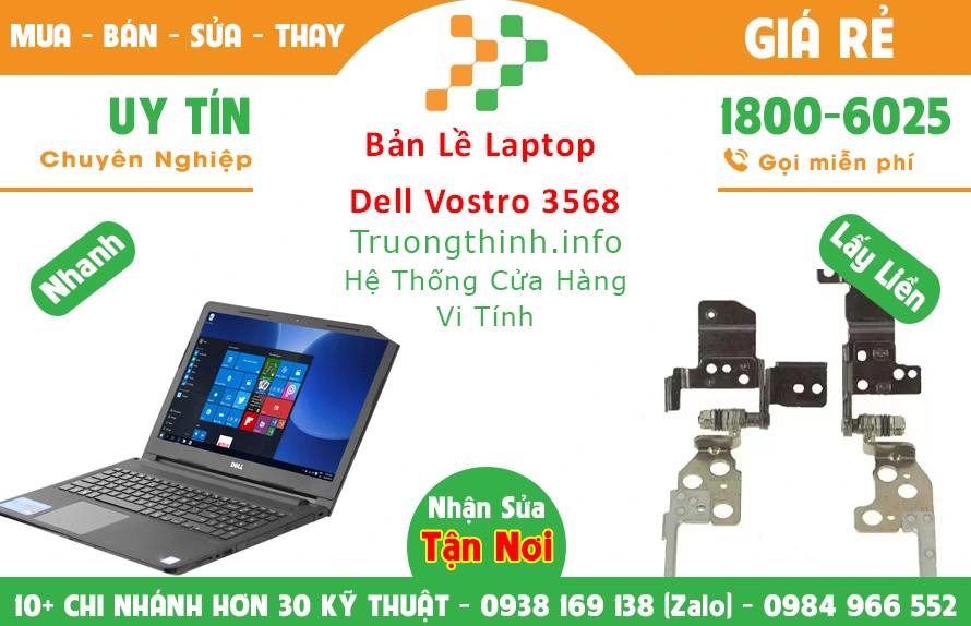 Thay Bản lề Laptop Dell Ideapad 3