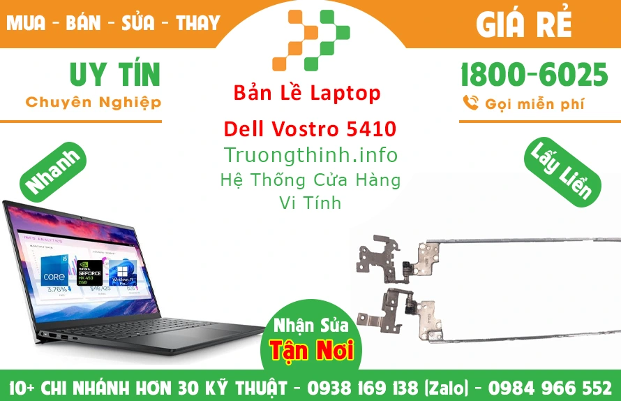 Thay Bản lề Laptop Dell Ideapad 3