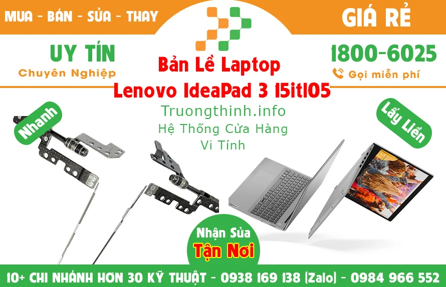Thay Bản lề Laptop Lenovo Ideapad 3 Thay Bản lề Laptop Lenovo Ideapad 3