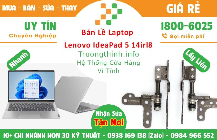 Thay Bản lề Laptop Lenovo Ideapad 3