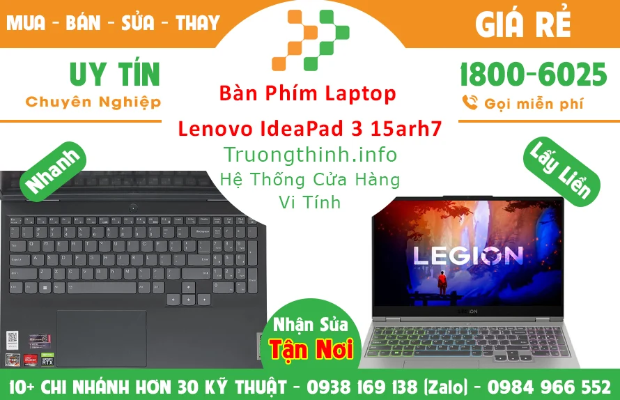 Thay Bàn Phím Laptop Lenovo Ideapad 3 Chính Hãng Giá Rẻ