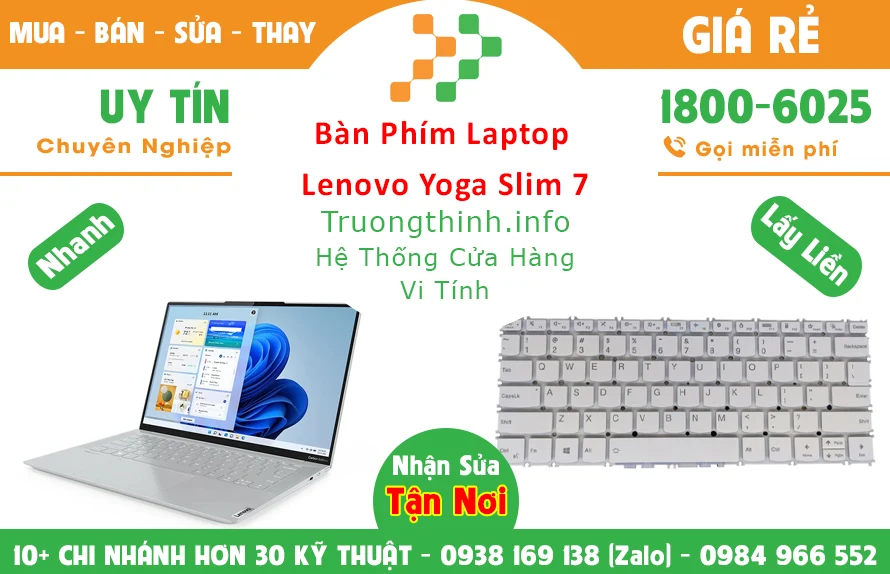 Thay Bàn Phím Laptop Lenovo Yoga 3 Chính Hãng Giá Rẻ