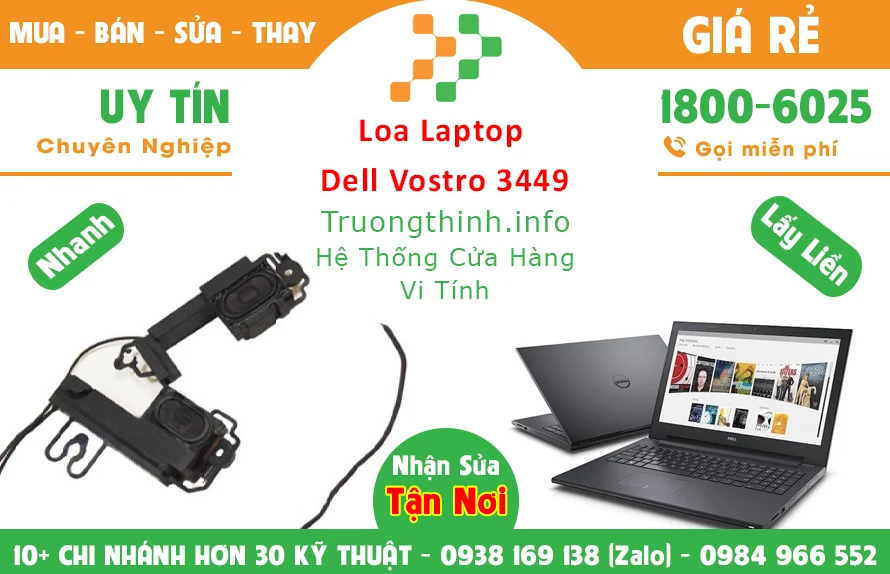 Thay Loa Laptop Dell Vostro 3449 Thay Loa Laptop Dell Vostro 3449
