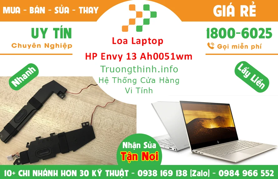 Thay Loa Laptop HP Envy 13 Ah0051wm Thay Loa Laptop HP Envy 13 Ah0051wm
