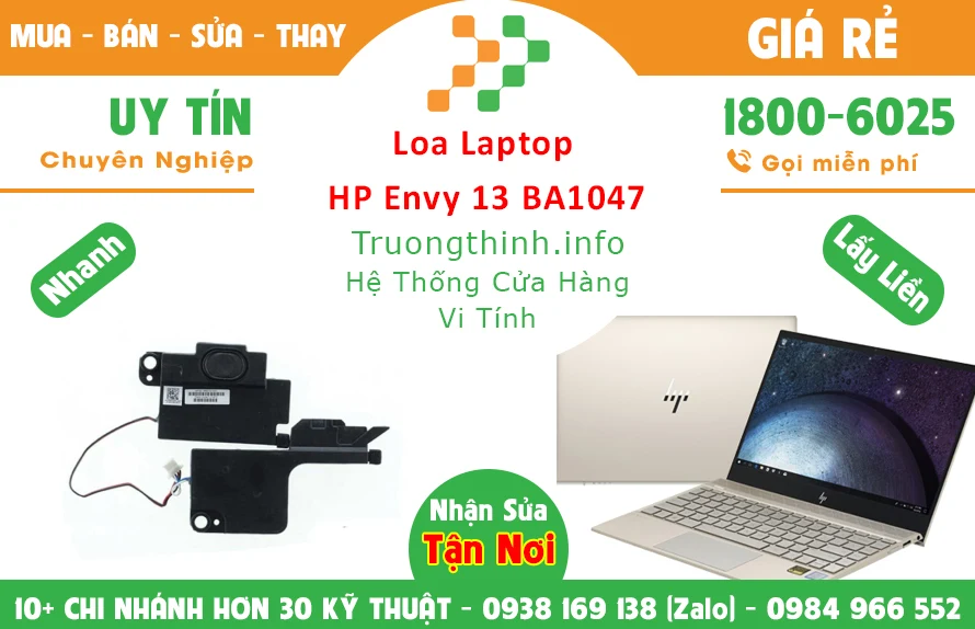 Thay Loa Laptop HP Envy 13 Ba1047 Thay Loa Laptop HP Envy 13 Ba1047