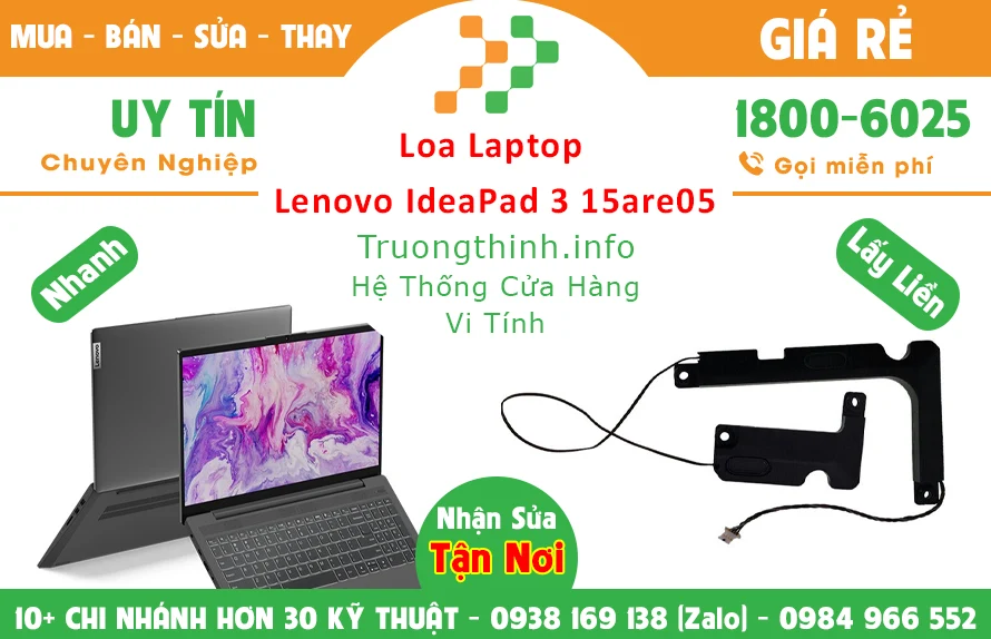 Thay Loa Laptop Lenovo Ideapad 3 15Are05