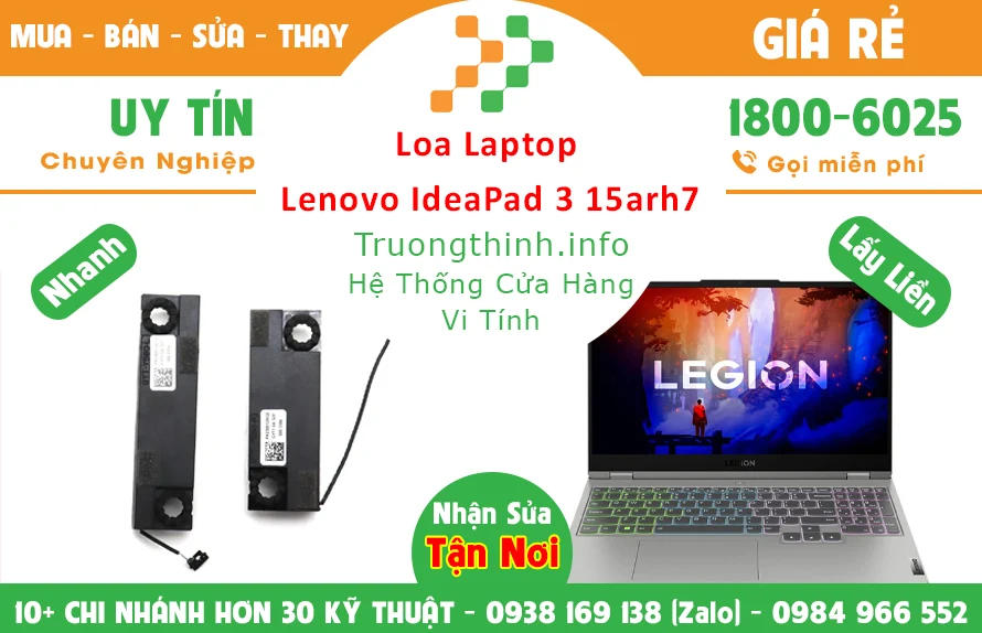 Thay Loa Laptop Lenovo Ideapad 3 15Arh7