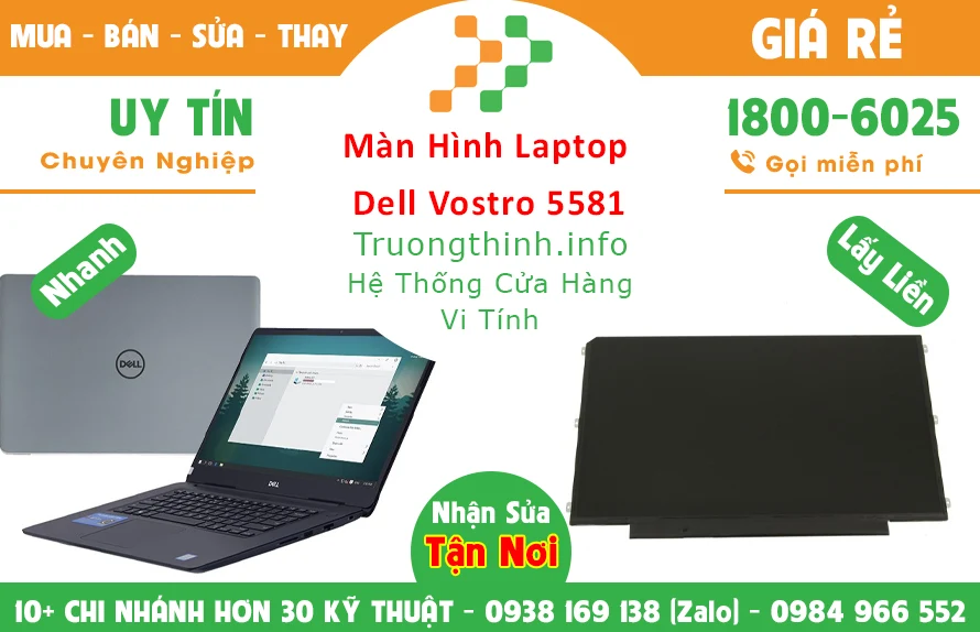 Màn Hình Laptop Dell Vostro 5581 Chính Hãng Giá Rẻ