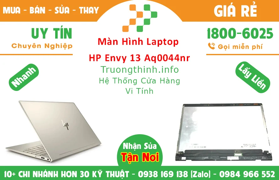 Màn Hình Laptop HP Envy 13 Aq0044nr Chính Hãng Giá Rẻ