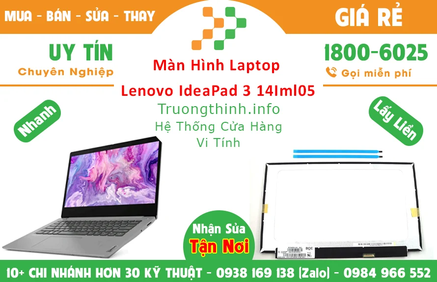 Màn Hình Laptop Lenovo Ideapad 3 14Iml05 Chính Hãng Giá Rẻ Màn Hình Laptop Lenovo Ideapad 3 14Iml05 Chính Hãng Giá Rẻ