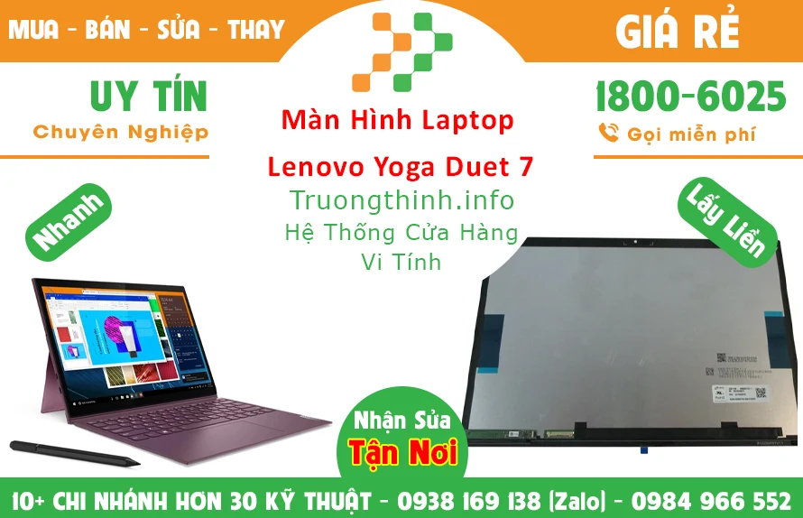 Màn Hình Laptop Lenovo Yoga Duet 7 Chính Hãng Giá Rẻ Màn Hình Laptop Lenovo Yoga Duet 7 Chính Hãng Giá Rẻ