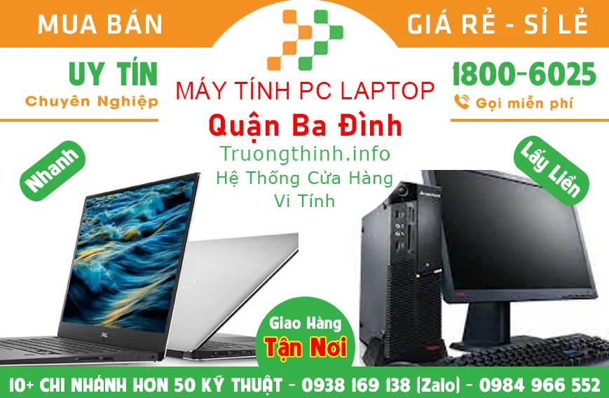 Máy Tính Giá Rẻ Ở Tại Quận Ba Đình