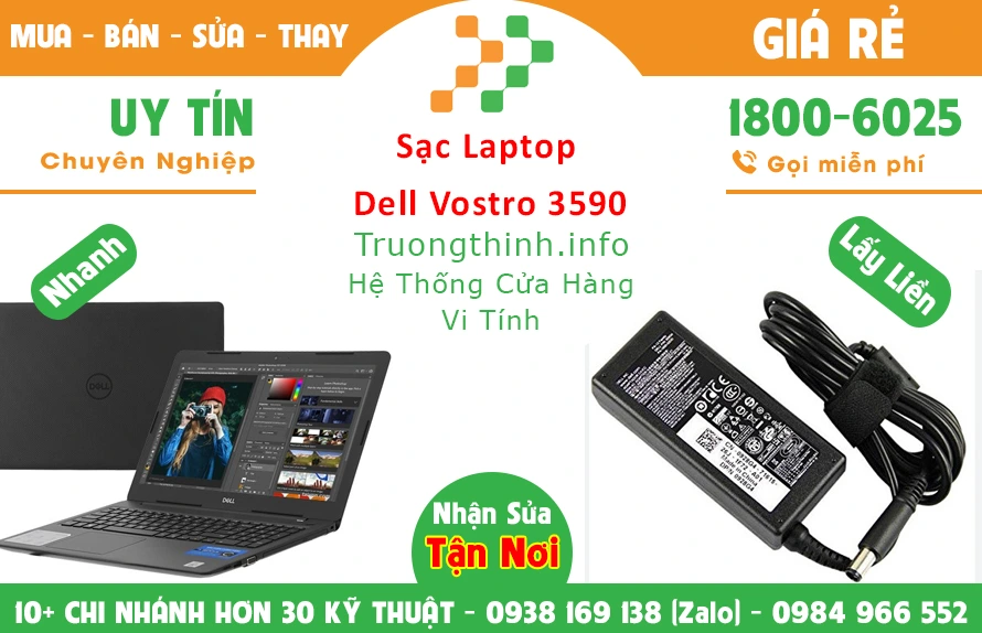 Sạc Laptop Dell Vostro 3590 Chính Hãng Giá Rẻ Sạc Laptop Dell Vostro 3590 Chính Hãng Giá Rẻ