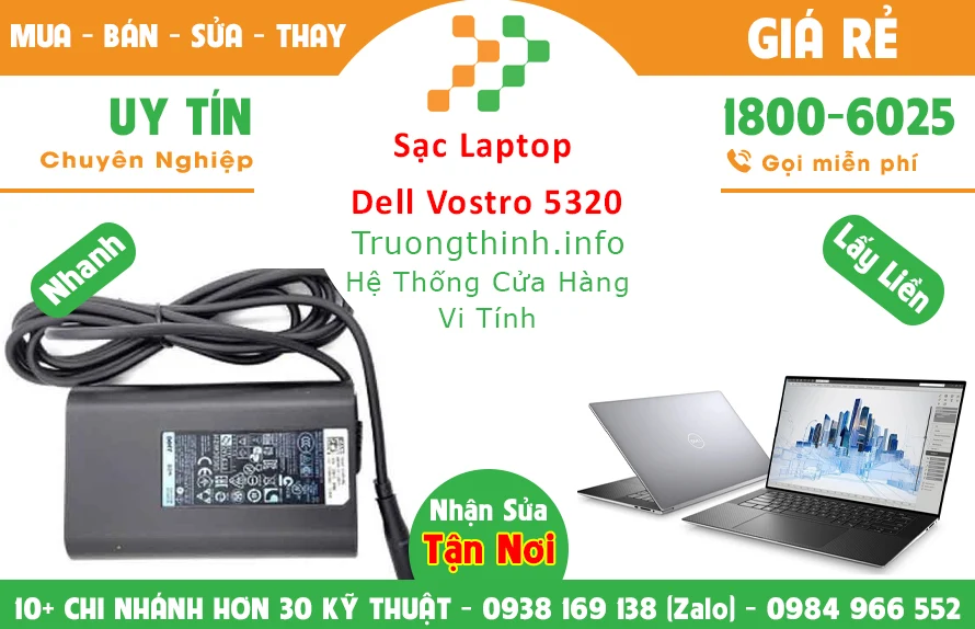 Sạc Laptop Dell Vostro 5320 Chính Hãng Giá Rẻ Sạc Laptop Dell Vostro 5320 Chính Hãng Giá Rẻ