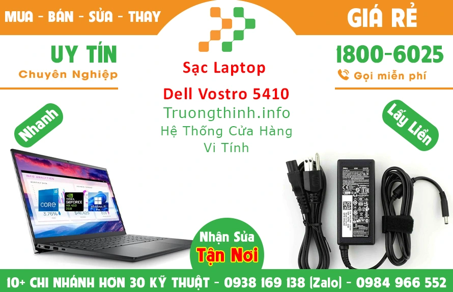 Sạc Laptop Dell Vostro 5410 Chính Hãng Giá Rẻ Sạc Laptop Dell Vostro 5410 Chính Hãng Giá Rẻ