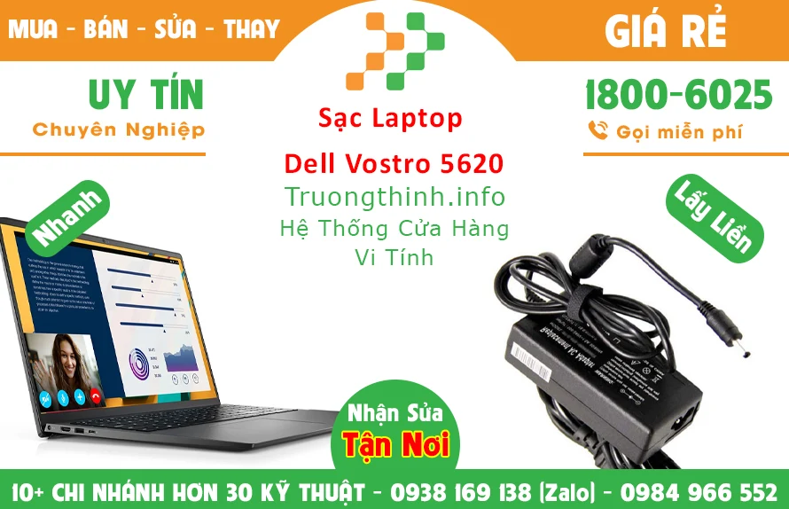 Sạc Laptop Dell Vostro 5620 Chính Hãng Giá Rẻ Sạc Laptop Dell Vostro 5620 Chính Hãng Giá Rẻ