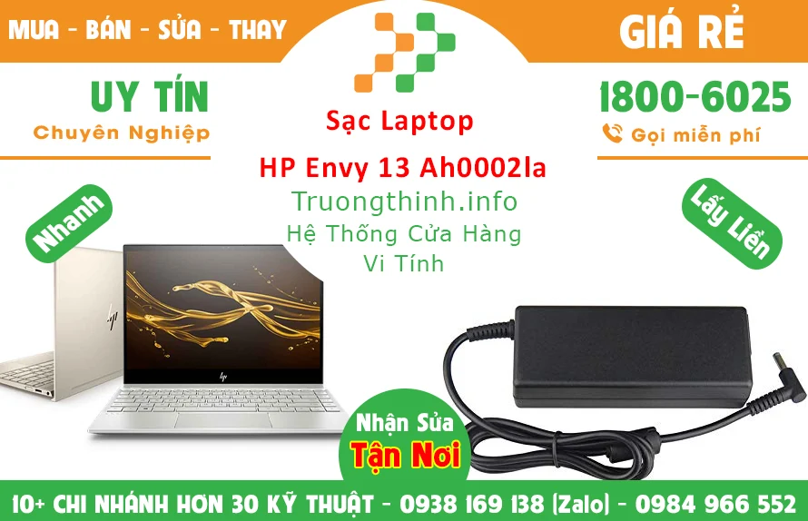 Sạc Laptop HP Envy 13 Ah0002la Chính Hãng Giá Rẻ Sạc Laptop HP Envy 13 Ah0002la Chính Hãng Giá Rẻ
