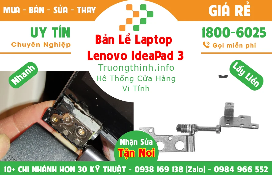 Thay Bản lề Laptop Lenovo Ideapad 3 Thay Bản lề Laptop Lenovo Ideapad 3