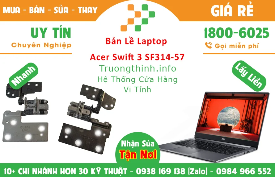 Thay Bản lề Laptop Acer Swift 3 SF314-57