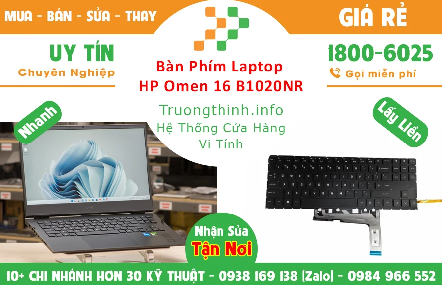 Thay Bàn Phím Laptop Hp Omen 16 B1020NR Chính Hãng Giá Rẻ Thay Bàn Phím Laptop Hp Omen 16 B1020NR Chính Hãng Giá Rẻ