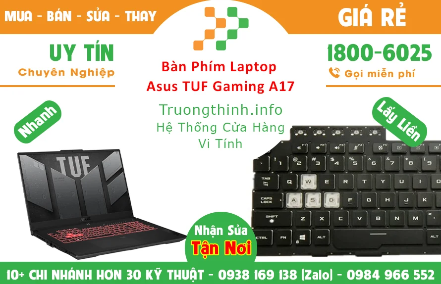 Bàn Phím Asus Tuf Gaming A17 Chính Hãng Bàn Phím Asus Tuf Gaming A17 Chính Hãng