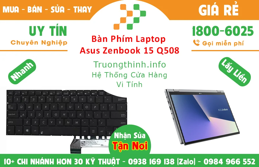 Bàn Phím Asus Zenbook 15 Q508 Chính Hãng Bàn Phím Asus Zenbook 15 Q508 Chính Hãng