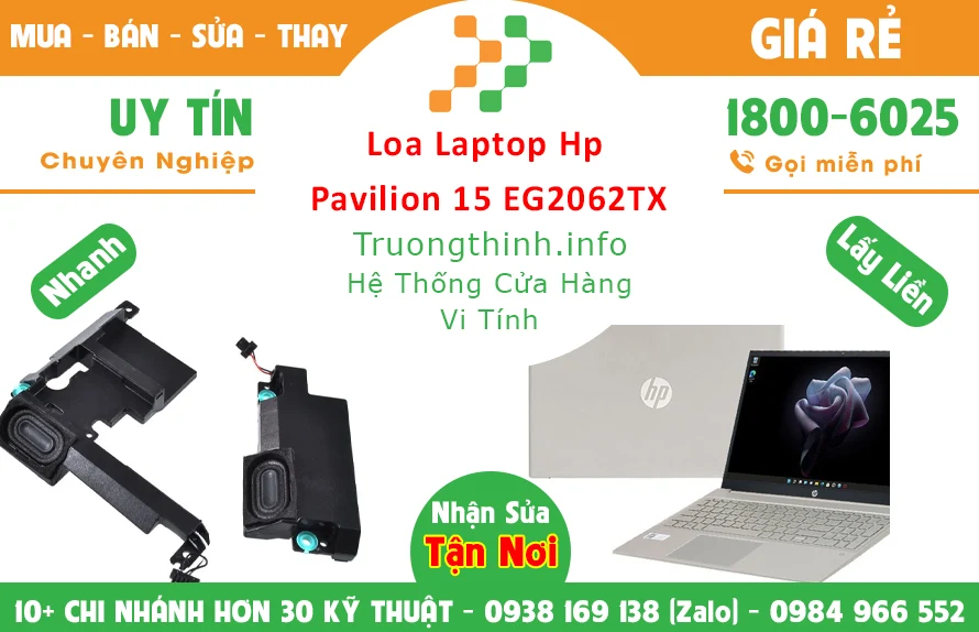 Thay Loa Laptop HP Pavilion 15 EG2062TX