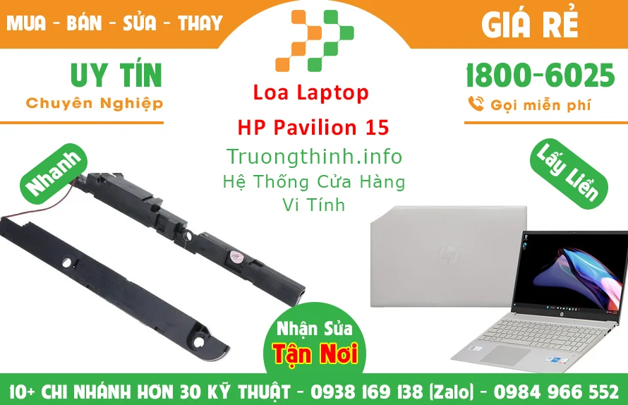 Thay Loa Laptop HP Pavilion 15