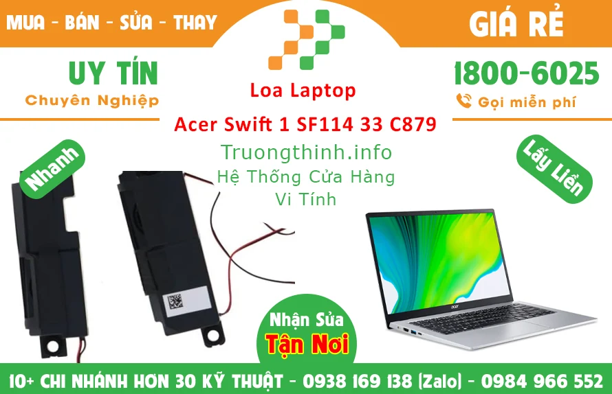 Thay Loa Laptop Acer Swift 1 SF114 33 C879 Thay Loa Laptop Acer Swift 1 SF114 33 C879