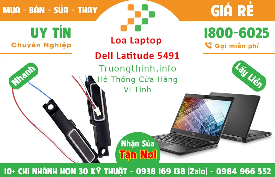 Thay Loa Laptop Dell Latitude 5491